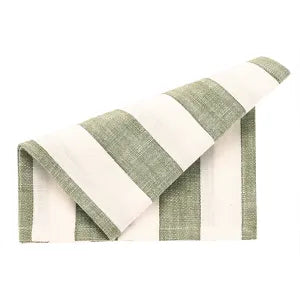 Walton & Co Set of Four Wide Stripe Napkins