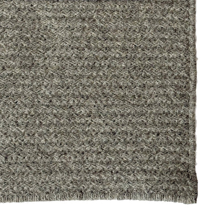 Westerly Dk. Grey Braided Rug Cross Sewn Rectangle image