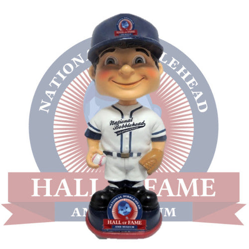 White Jersey Bobblehead Add-On - National Bobblehead HOF Store