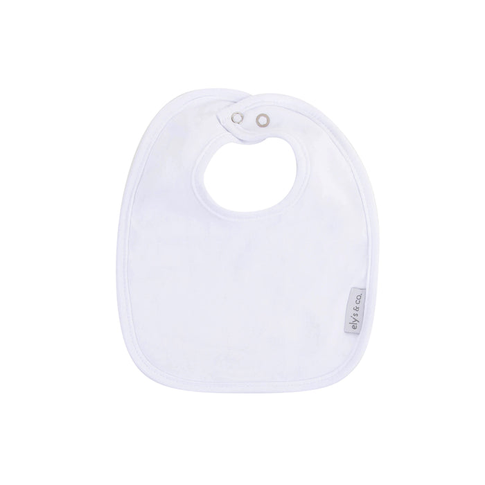 White Jersey Terry Bib