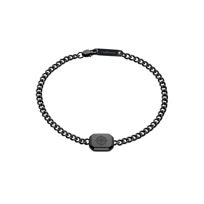 Windrose II Armkette Schwarz
