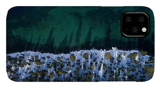 Winter Shores Aerial - Phone Case