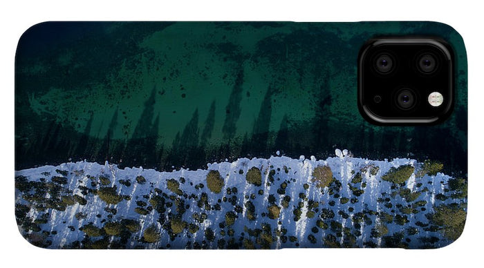 Winter Shores Aerial - Phone Case