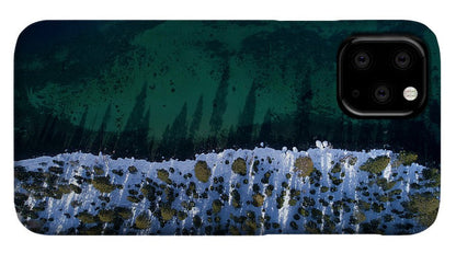 Winter Shores Aerial - Phone Case