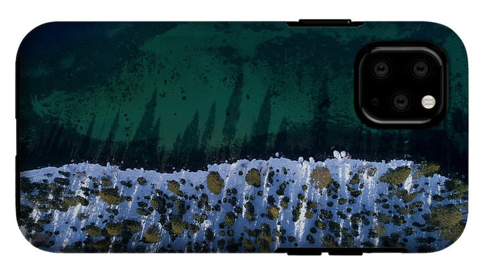 Winter Shores Aerial - Phone Case