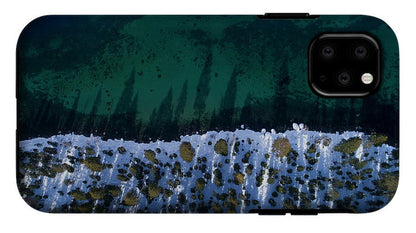 Winter Shores Aerial - Phone Case