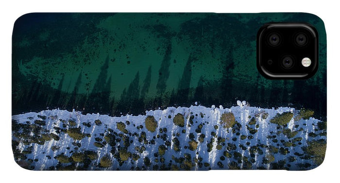 Winter Shores Aerial - Phone Case
