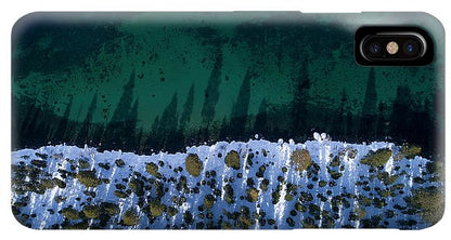 Winter Shores Aerial - Phone Case