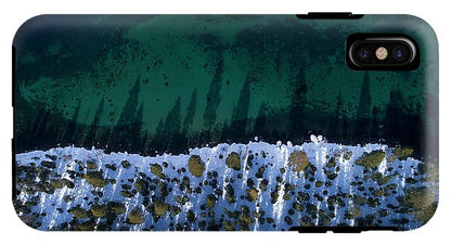 Winter Shores Aerial - Phone Case