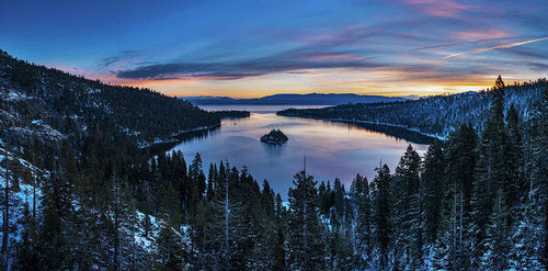 Winters Awakening - Emerald Bay By Brad Scott - Art Print