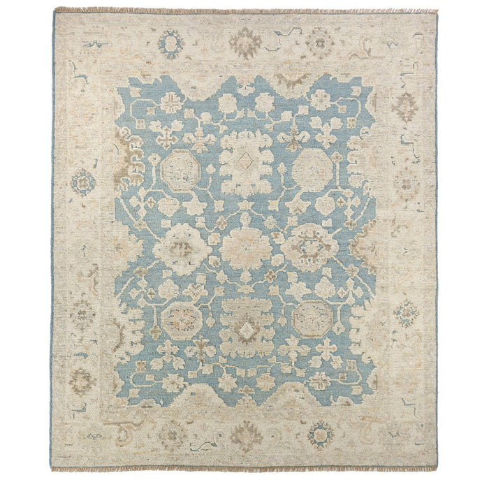 Winthrope Azure Hand Knotted Rug Rectangle image