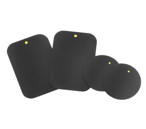 WixGear Mount Metal Plate (4 Pack) with Adhesive for Magnetic Cradle-less Mount