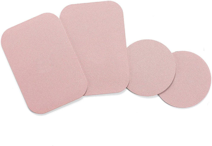WixGear Mount Metal Plate (4 Pack) with Adhesive for Magnetic Cradle-less Mount