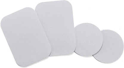 WixGear Mount Metal Plate (4 Pack) with Adhesive for Magnetic Cradle-less Mount