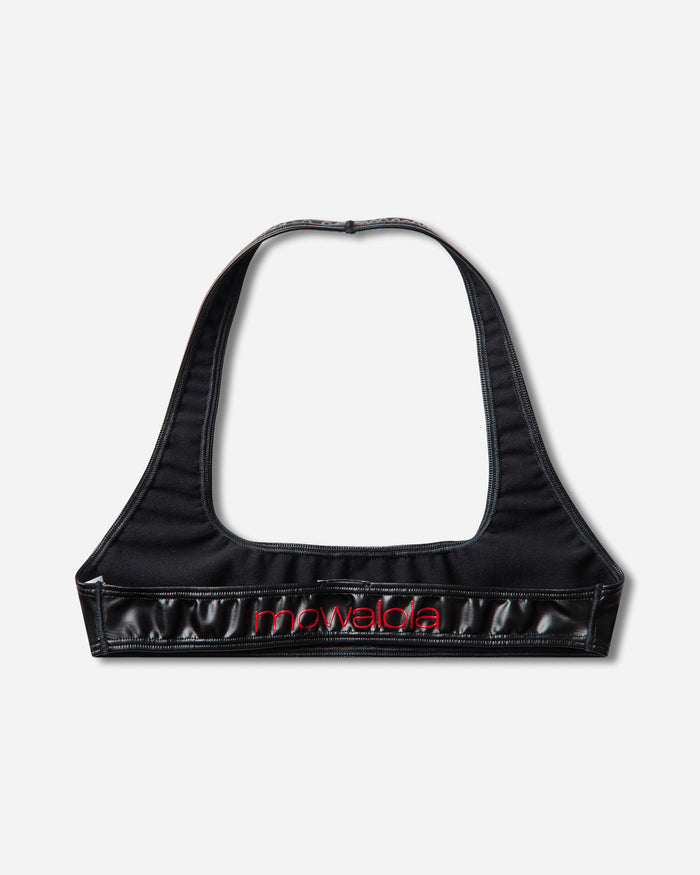 Nike Jordan Wmns W J Mwl Halter Bra Sp Black/Gym Red Underwear Bras IR2140-010