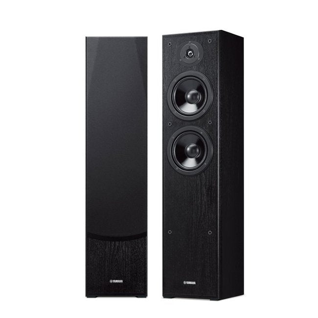 Yamaha NSF51 Pair of Floor Standing 2 Way Speakers Black
