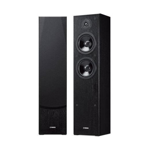 Yamaha NSF51 Pair of Floor Standing 2 Way Speakers Black