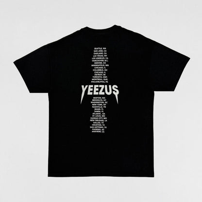 Yeezus Tour 2013 Black Skinhead Tee By Nick Knight