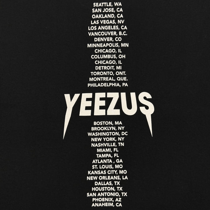 Yeezus Tour 2013 Black Skinhead Tee By Nick Knight