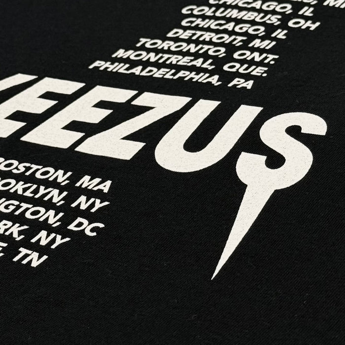 Yeezus Tour 2013 Black Skinhead Tee By Nick Knight
