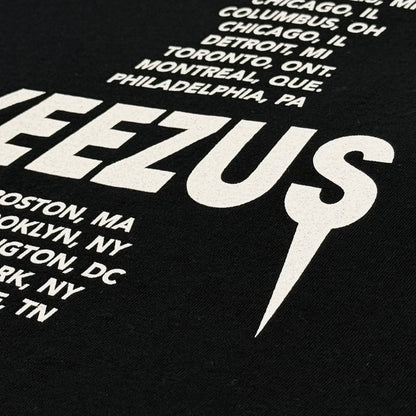 Yeezus Tour 2013 Black Skinhead Tee By Nick Knight