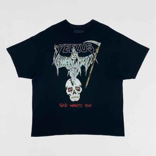 Yeezus Tour 2013 OG Flying Reaper Tee By Wes Lang