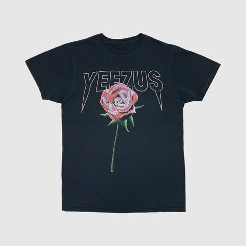 Yeezus Tour 2014 Rose Tee By Wes Lang