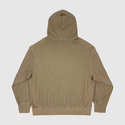 Yeezy Season 4 Boxy Hoodie In Dune