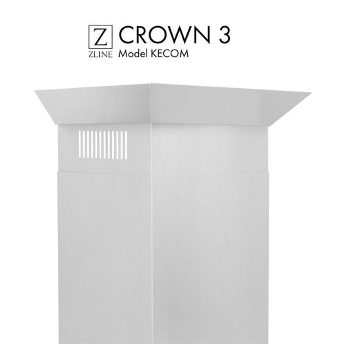 ZLINE Crown Molding 3 For Wall Range Hood (CM3-KECOM) main image.