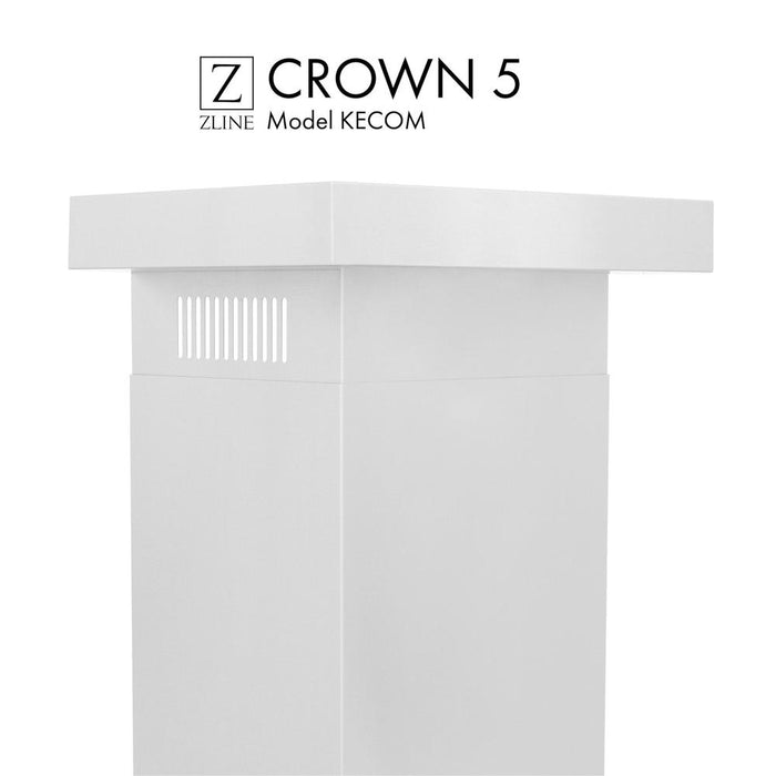 ZLINE Crown Molding #5 For Wall Range Hood (CM5-KECOM) main image.