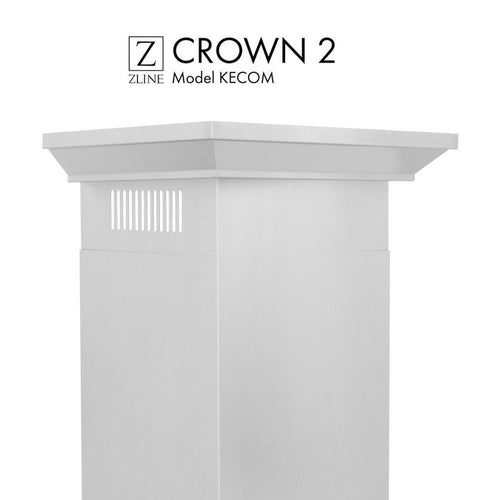 ZLINE Crown Molding Profile 2 for Wall Mount Range Hood (CM2-KECOM) main image.