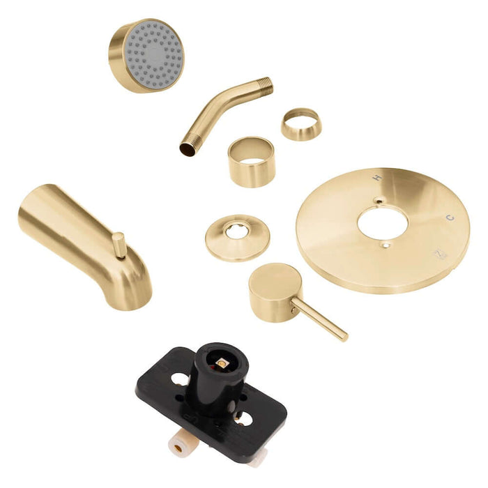 ZLINE Palisades Elegant Shower System in Champagne Bronze (RBCN1-SHS-CB)