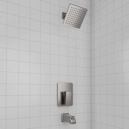 ZLINE Palisades Modern Shower System in Brushed Nickel (RBCN2-SHS-BN)