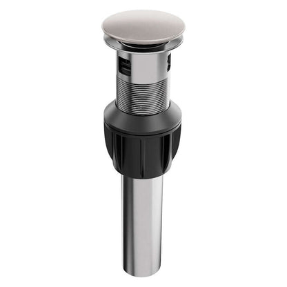 ZLINE Palisades Push Button Drain in Brushed Nickel (RBCN1-PDO-BN) main image.
