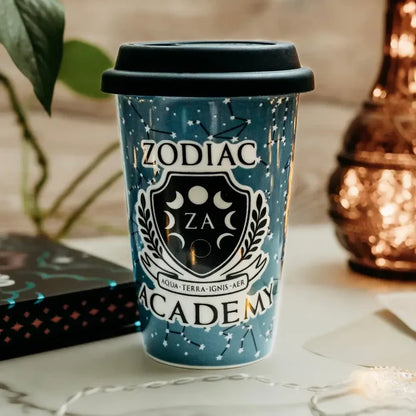 Zodiac Academy Inspired Ceramic Coffee Traveler Drinkware