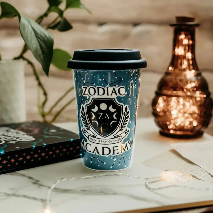 Zodiac Academy Inspired Ceramic Coffee Traveler Drinkware